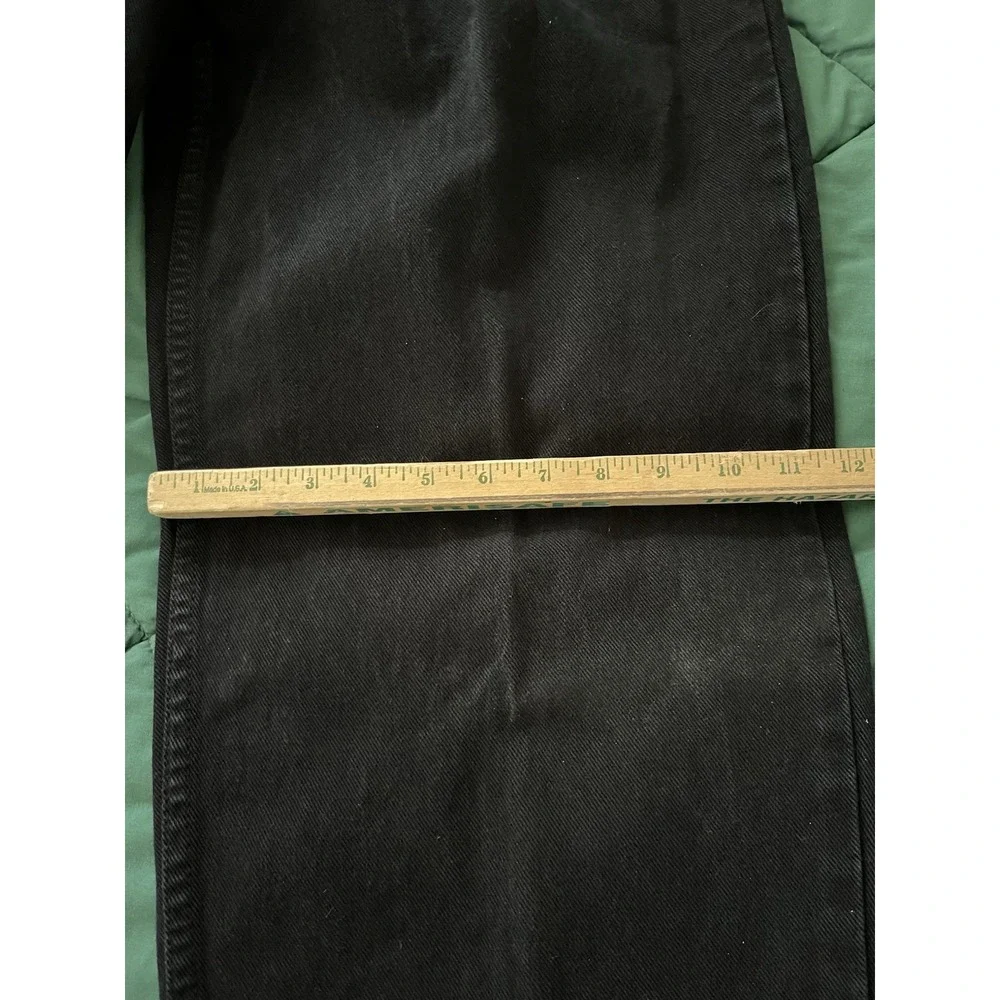 Vintage Levi's SilverTab BAGGY Fit Jeans Black Denim W34 L34 90s Skater Grunge